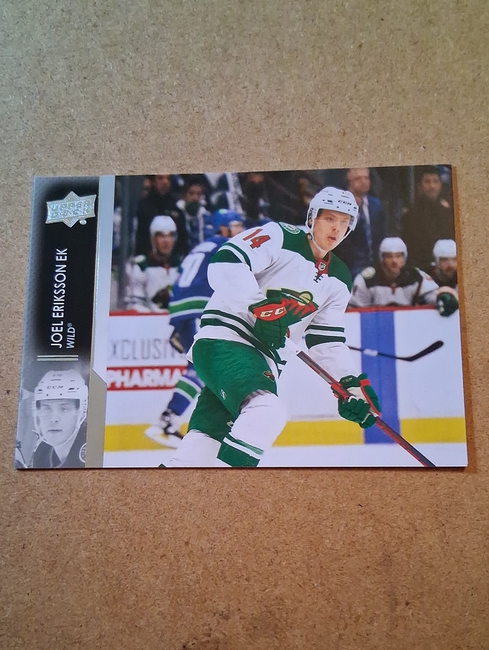 Minnesota Wild Hockey Trading Card - Green and White Team Card